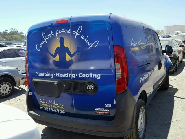 ZFBERFAB5H6D60362 - 2017 RAM PROMASTER Mavi foto 4