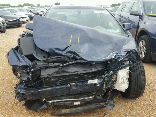 1G1ZK577584269206 - 2008 CHEVROLET MALIBU LTZ ლურჯი ფოტო 9