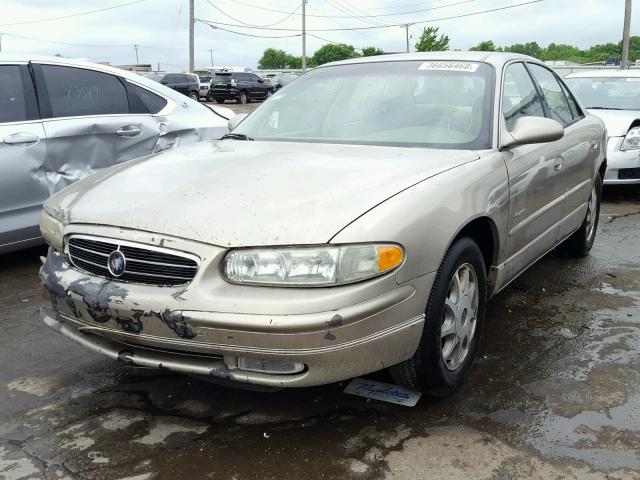 2G4WB52K3X1449781 - 1999 BUICK REGAL LS 棕色 照片 2