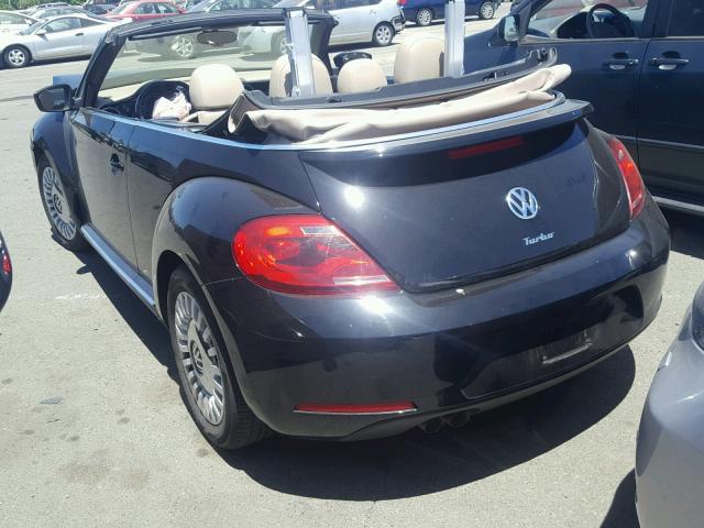 3VW517AT0GM809796 - 2016 VOLKSWAGEN BEETLE S/S 黑色 照片 3