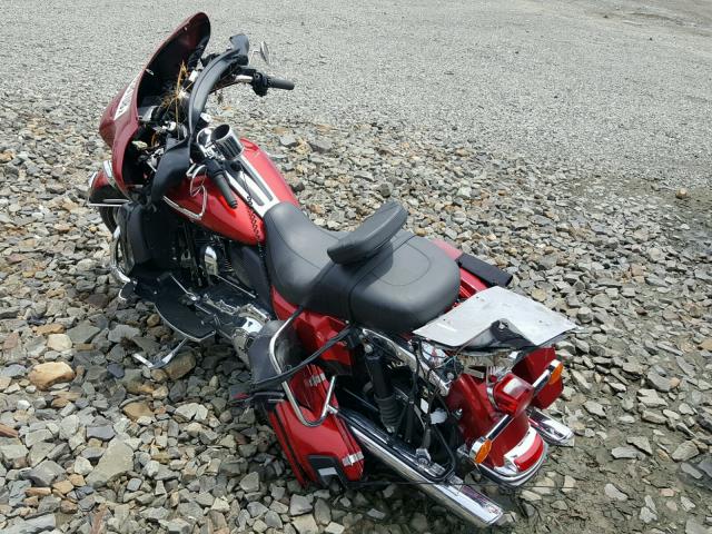 1HD1KEM17DB676775 - 2013 HARLEY-DAVIDSON FLHTK ELEC 红色 照片 3