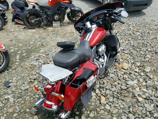 1HD1KEM17DB676775 - 2013 HARLEY-DAVIDSON FLHTK ELEC 红色 照片 4