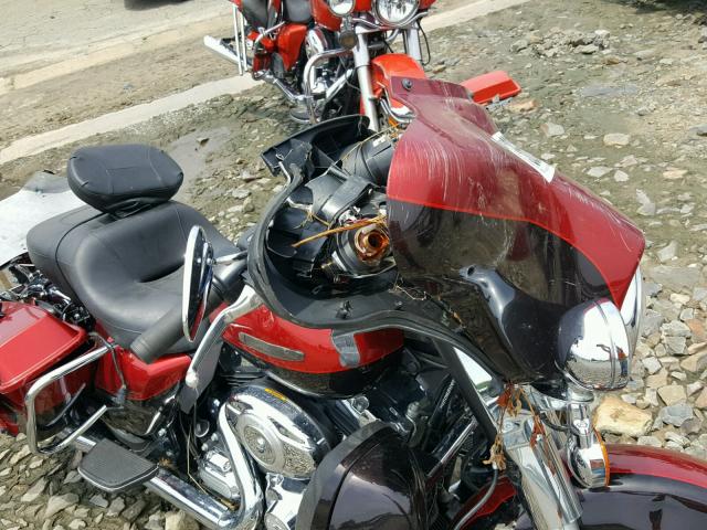 1HD1KEM17DB676775 - 2013 HARLEY-DAVIDSON FLHTK ELEC 红色 照片 9