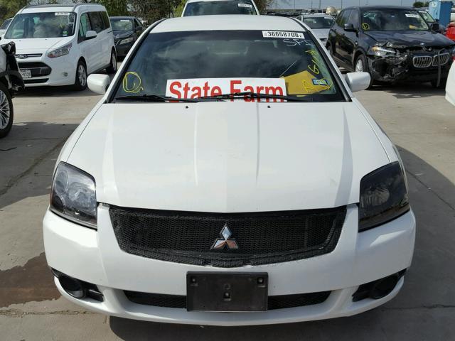 4A32B2FF9BE023533 - 2011 MITSUBISHI GALANT FE WHITE photo 9