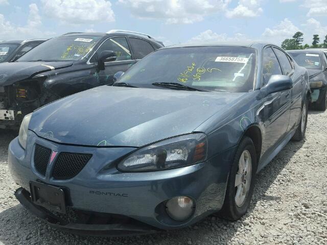 2G2WP552961152616 - 2006 PONTIAC GRAND PRIX BLUE photo 2