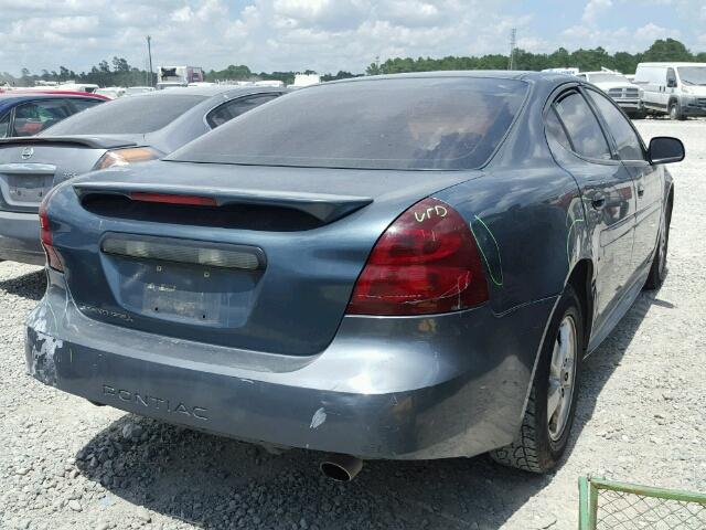 2G2WP552961152616 - 2006 PONTIAC GRAND PRIX BLUE photo 4