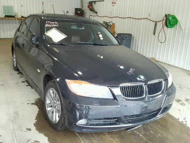 WBAVC93577KX54369 - 2007 BMW 328 BLACK photo 1