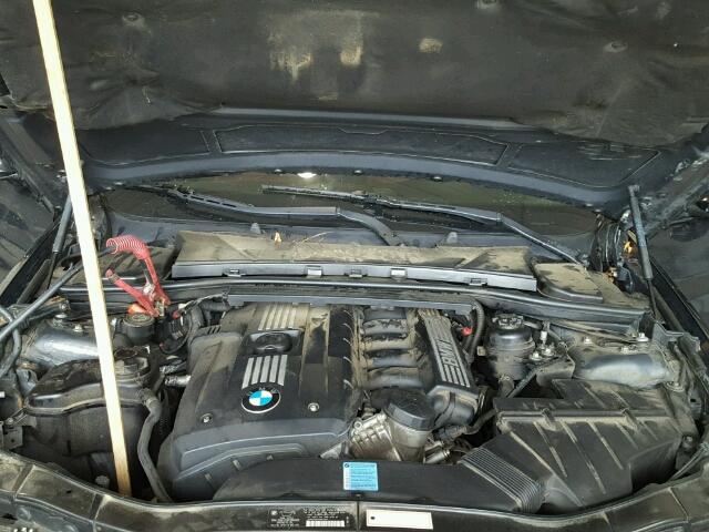 WBAVC93577KX54369 - 2007 BMW 328 BLACK photo 7