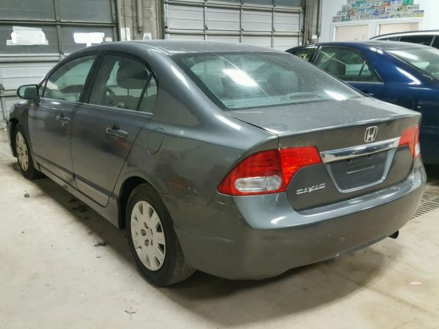 2HGFA1F3XBH518485 - 2011 HONDA CIVIC VP GRAY photo 3