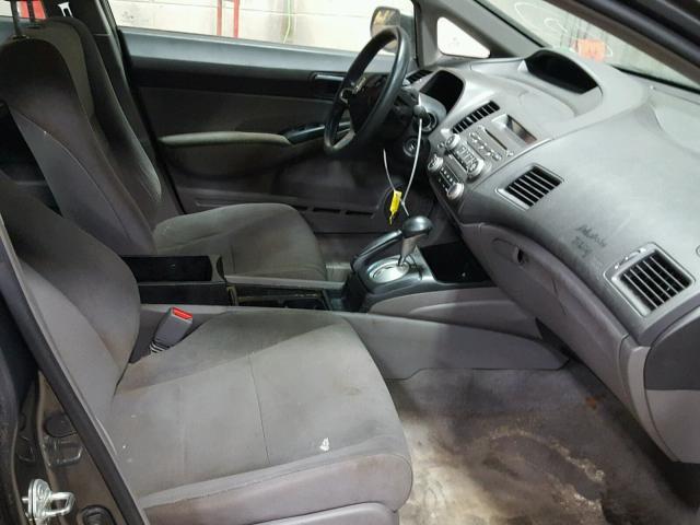 2HGFA1F3XBH518485 - 2011 HONDA CIVIC VP GRAY photo 5