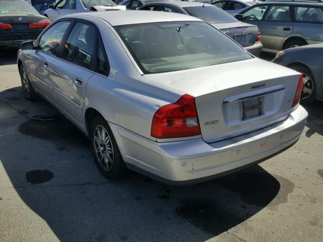 YV1TH59HX41358132 - 2004 VOLVO S80 2.5T SILVER photo 3