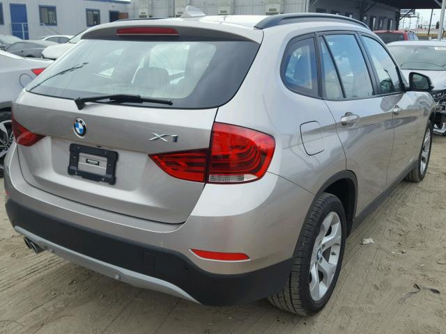 WBAVM1C52EVW50219 - 2014 BMW X1 SDRIVE2 TAN photo 4