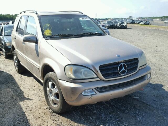 4JGAB54E62A354356 - 2002 MERCEDES-BENZ ML 320 GOLD photo 1