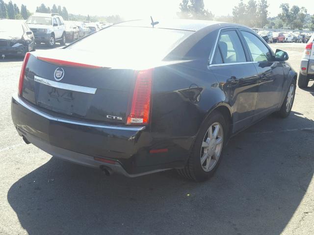1G6DF577980172297 - 2008 CADILLAC CTS BLACK photo 4