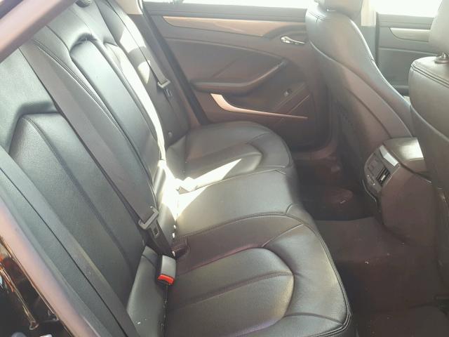 1G6DF577980172297 - 2008 CADILLAC CTS BLACK photo 6