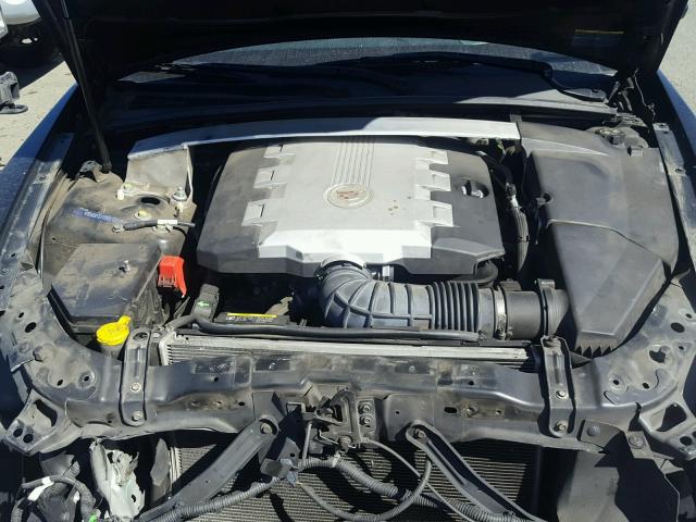 1G6DF577980172297 - 2008 CADILLAC CTS BLACK photo 7