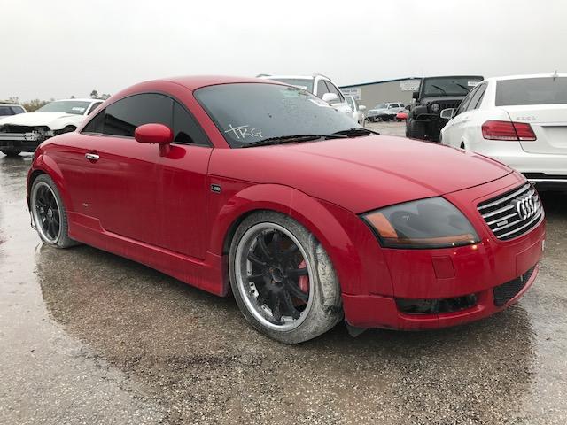 TRUWT28N621014999 - 2002 AUDI TT QUATTRO RED photo 1