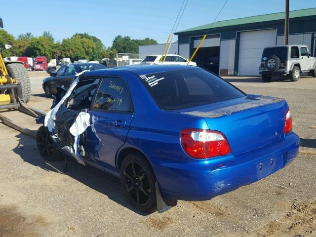 JF1GD29634G503823 - 2004 SUBARU IMPREZA WR BLUE photo 3