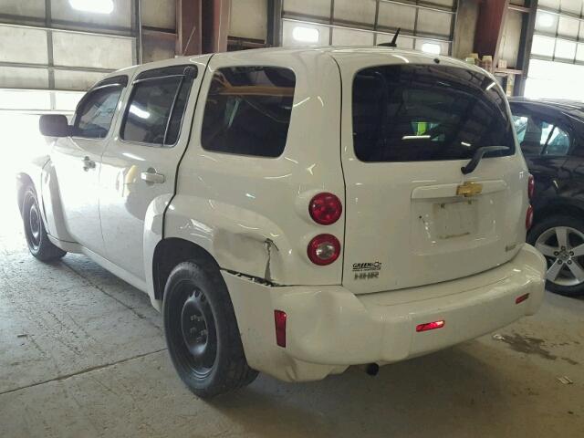 3GNBAADB7AS648914 - 2010 CHEVROLET HHR LS WHITE photo 3