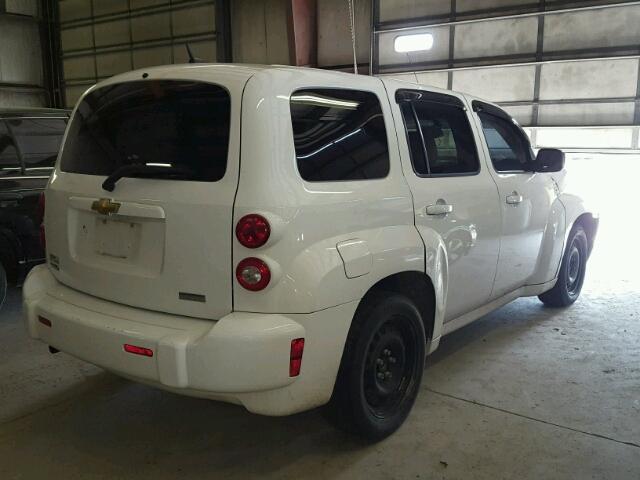 3GNBAADB7AS648914 - 2010 CHEVROLET HHR LS WHITE photo 4