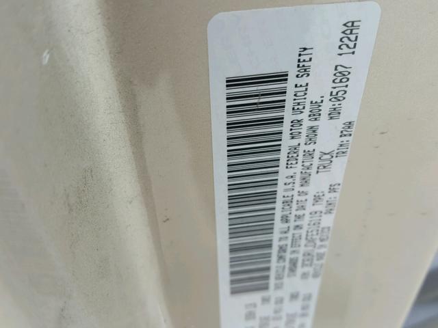 3C6URVJDXFE516119 - 2015 RAM PROMASTER 金色 照片 10