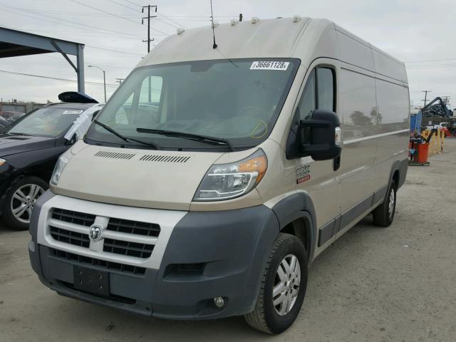 3C6URVJDXFE516119 - 2015 RAM PROMASTER 金色 照片 2