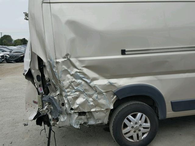 3C6URVJDXFE516119 - 2015 RAM PROMASTER 金色 照片 9