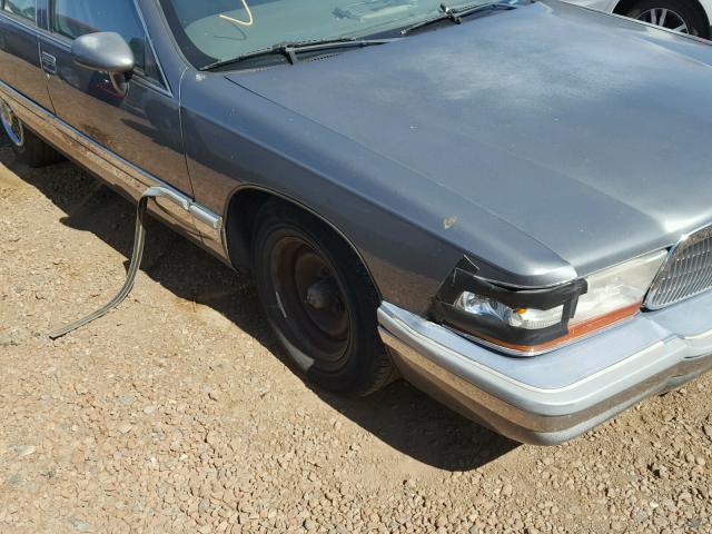 1G4BT5371NR413324 - 1992 BUICK ROADMASTER GRAY photo 9