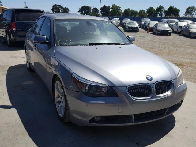 WBANB53546CP02525 - 2006 BMW 550 I GRAY photo 1
