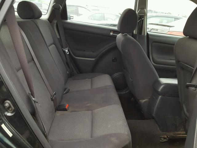 2T1KR32E53C038312 - 2003 TOYOTA MATRIX BLACK photo 6