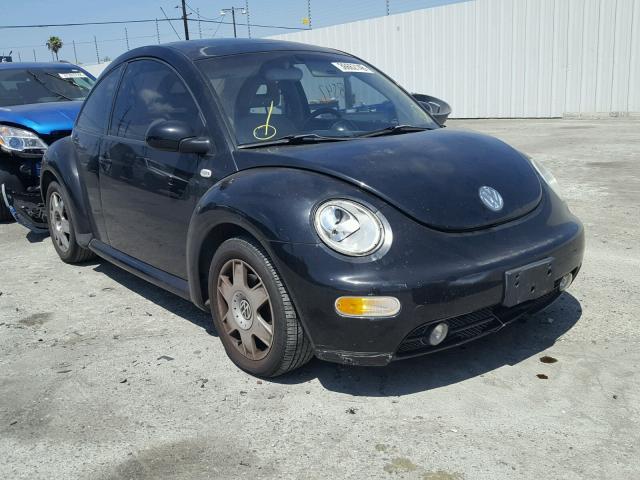 3VWDD21C82M405496 - 2002 VOLKSWAGEN NEW BEETLE შავი ფოტო 1