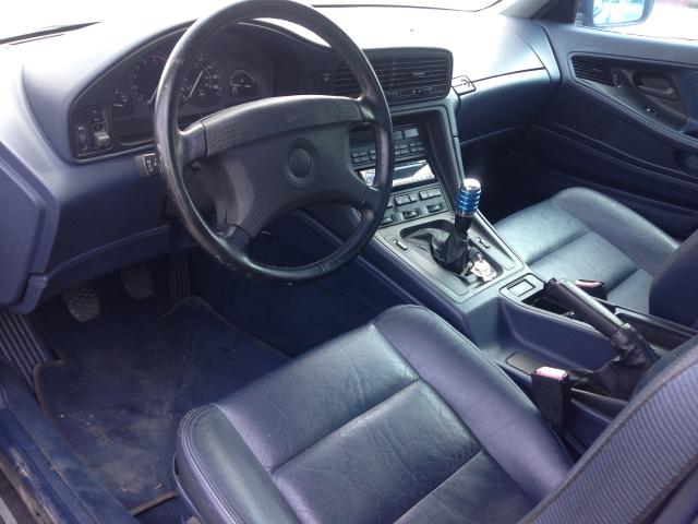 WBAEG11040CB13020 - 1991 BMW 850 I BLUE photo 7