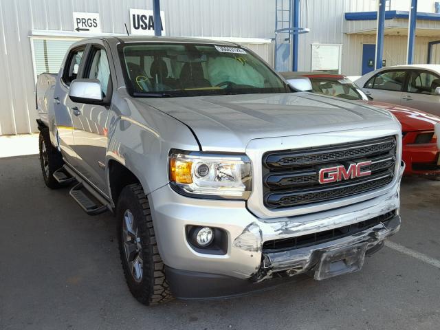 1GTG6CEN3J1234678 - 2018 GMC CANYON SLE SILVER photo 1