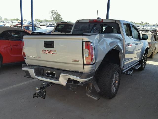 1GTG6CEN3J1234678 - 2018 GMC CANYON SLE SILVER photo 4