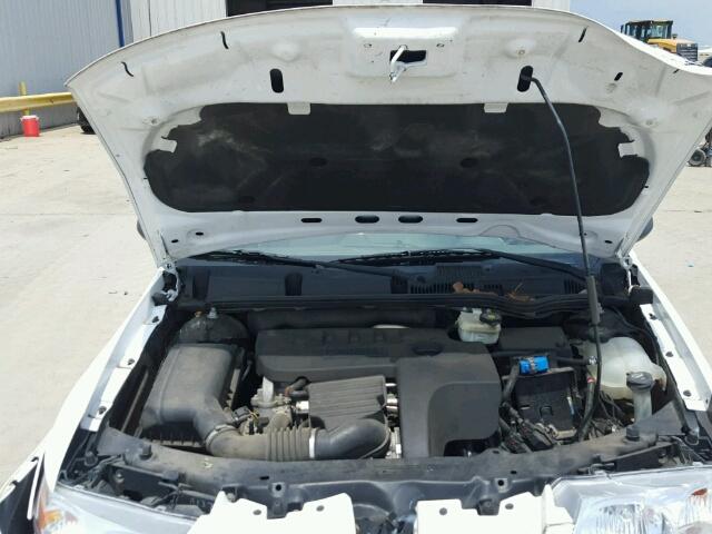 1G8AJ55FX7Z177831 - 2007 SATURN ION LEVEL WHITE photo 7