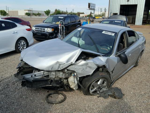 1G2NF52F43C186524 - 2003 PONTIAC GRAND AM S 银色 照片 2