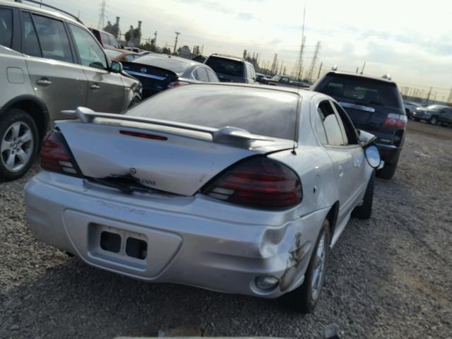 1G2NF52F43C186524 - 2003 PONTIAC GRAND AM S 银色 照片 4