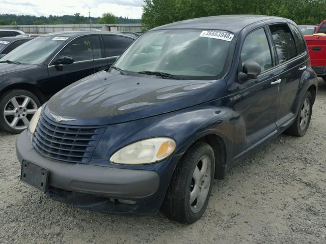 3C8FY68B22T251277 - 2002 CHRYSLER PT CRUISER BLUE photo 2