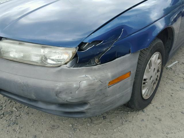 1G8ZH5281XZ355243 - 1999 SATURN SL1 BLUE photo 9