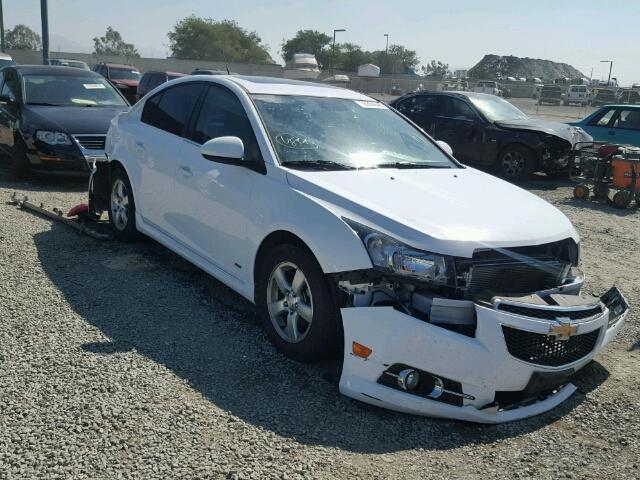 1G1PC5SB7E7227713 - 2014 CHEVROLET CRUZE LT WHITE photo 1