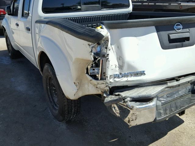 1N6AD0ER9EN736264 - 2014 NISSAN FRONTIER S WHITE photo 9