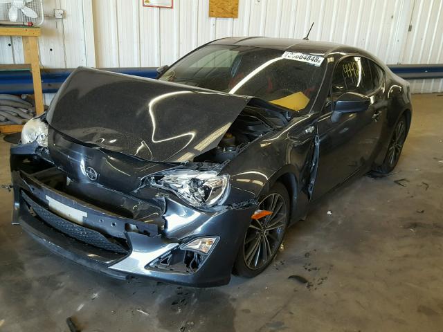 JF1ZNAA12D2729817 - 2013 TOYOTA SCION FR-S BLACK photo 2