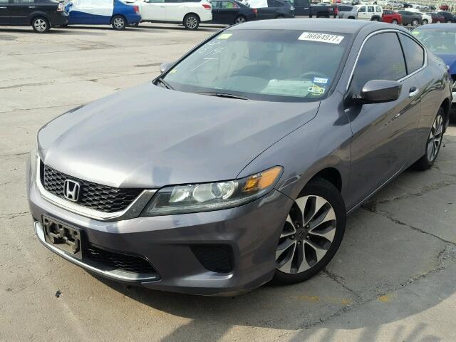 1HGCT1B32DA015134 - 2013 HONDA ACCORD LX- GRAY photo 2