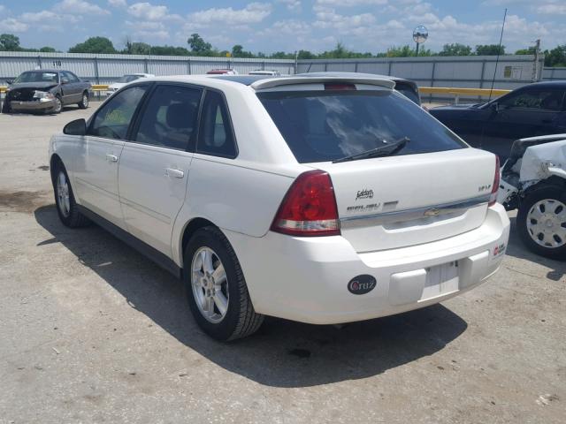 1G1ZT62855F281911 - 2005 CHEVROLET MALIBU MAX 白色 照片 3