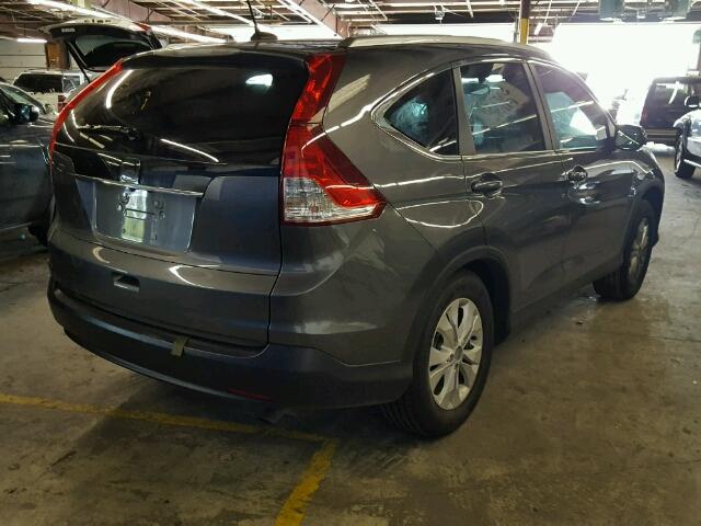 2HKRM4H72EH656831 - 2014 HONDA CR-V EXL CHARCOAL photo 4