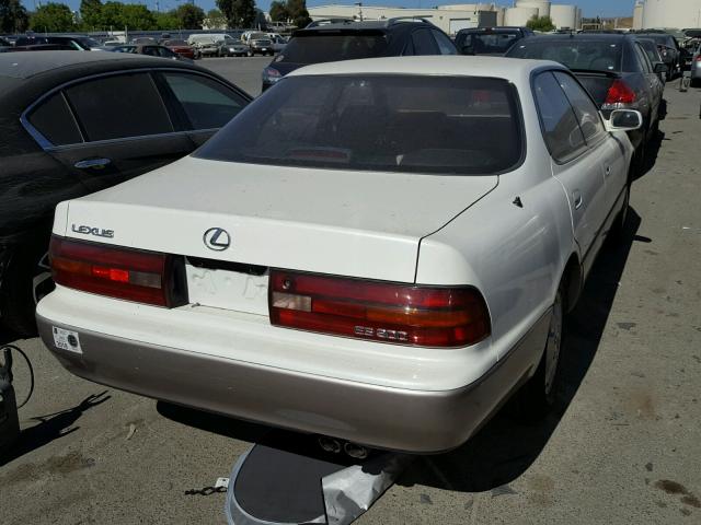 JT8VK13T5N0012453 - 1992 LEXUS ES 300 WHITE photo 4