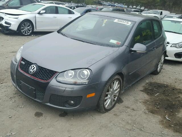 3VWEV71K57W062372 - 2007 VOLKSWAGEN NEW GTI GRAY photo 2