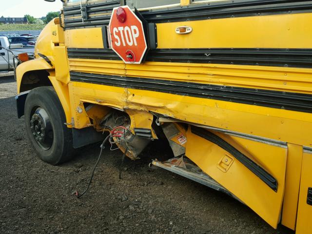 4UZ6CFAA8XCB71243 - 1999 FREIGHTLINER CHASSIS FS 黄色 照片 10