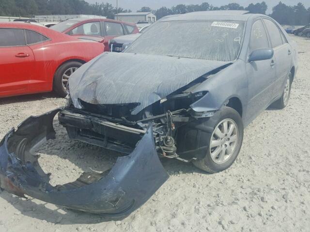 4T1BF32K22U531442 - 2002 TOYOTA CAMRY LE 蓝色 照片 2