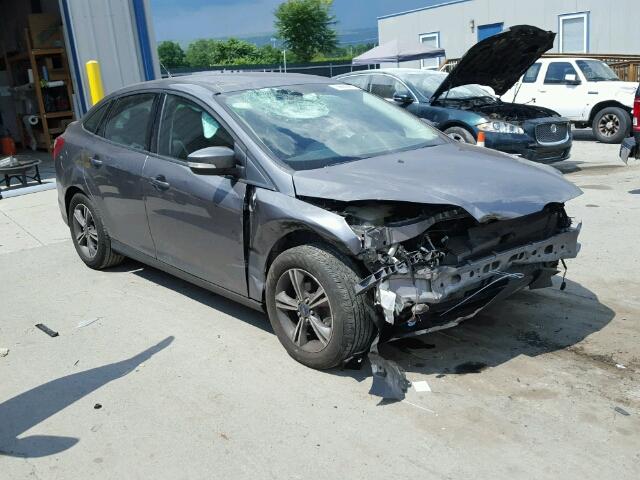 1FADP3F20EL418254 - 2014 FORD FOCUS SE GRAY photo 1